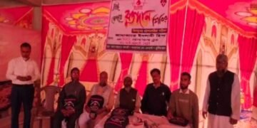 লালগোলায় স্বেচ্ছায় রক্তদান শিবির ও বিনামূল্যে থ্যালাসেমিয়া পরীক্ষা শিবির