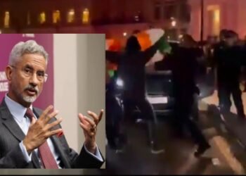 লন্ডনে বিদেশমন্ত্রী এস জয়শঙ্করের ওপর হামলার চেষ্টা, খালিস্তানি সমর্থকদের বিক্ষোভ