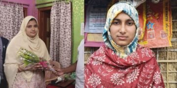 টোটো চালকের মেয়ে হাই মাদ্রাসায় রাজ্যে প্রথম,হতে চায় ডাক্তার