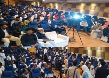 আবেগঘন পরিবেশে আলিয়া বিশ্ববিদ্যালয়ে ৩১৭ জন ডাক্তারি পড়ুয়াকে কৃতি সংবর্ধনা আল আমীন মিশনের