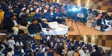 আবেগঘন পরিবেশে আলিয়া বিশ্ববিদ্যালয়ে ৩১৭ জন ডাক্তারি পড়ুয়াকে কৃতি সংবর্ধনা আল আমীন মিশনের