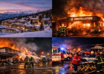 সুইজারল্যান্ডে নববর্ষের রাতে মদের বারে ভয়াবহ অগ্নিকাণ্ড, নিহত অন্তত ৪০