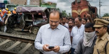 মুর্শিদাবাদে স্কুলগাড়ি ও ট্রেনের সংঘর্ষে গ্রেপ্তার গেটম্যান, গাফিলতির অভিযোগে সাসপেন্ড ২; ঘটনাস্থলে অধীর চৌধুরী